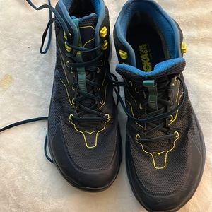 Men’s Hoka GTX size 13 trail shoes mid ankle